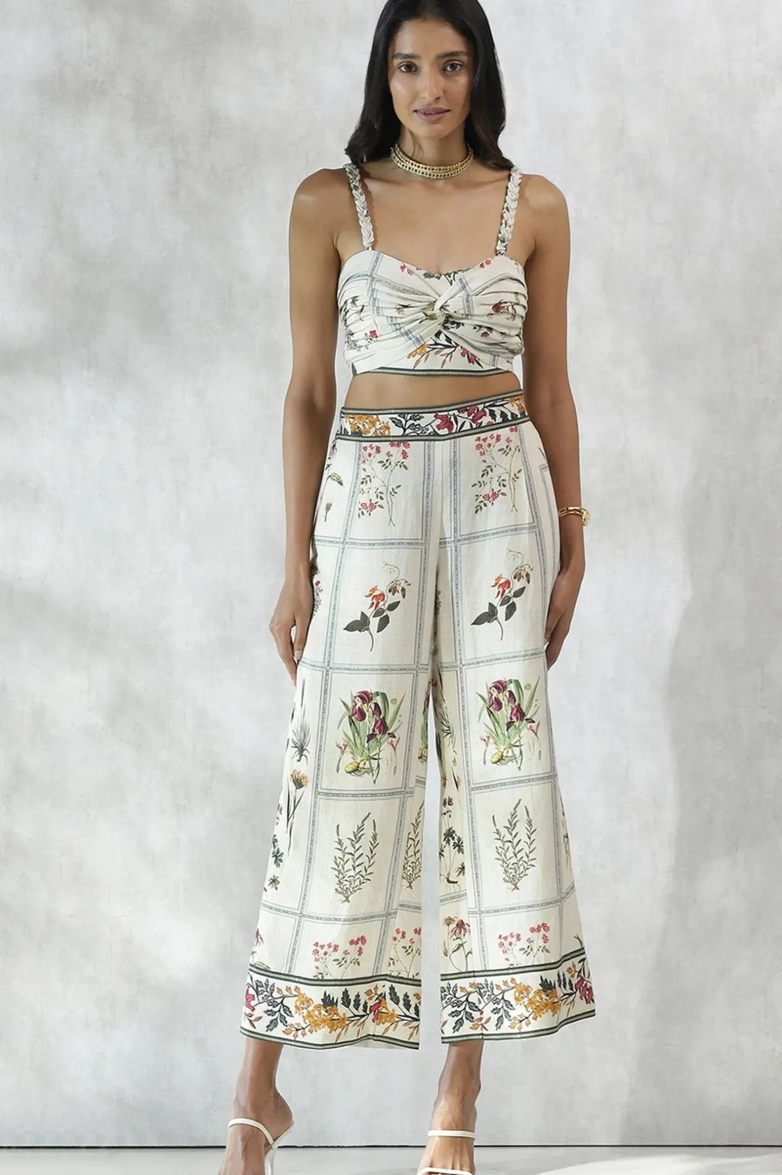 RANNA GILL Pants-Amanda Pant Off White