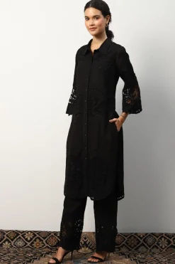 RANNA GILL Tunics-Amaya Tunic Black