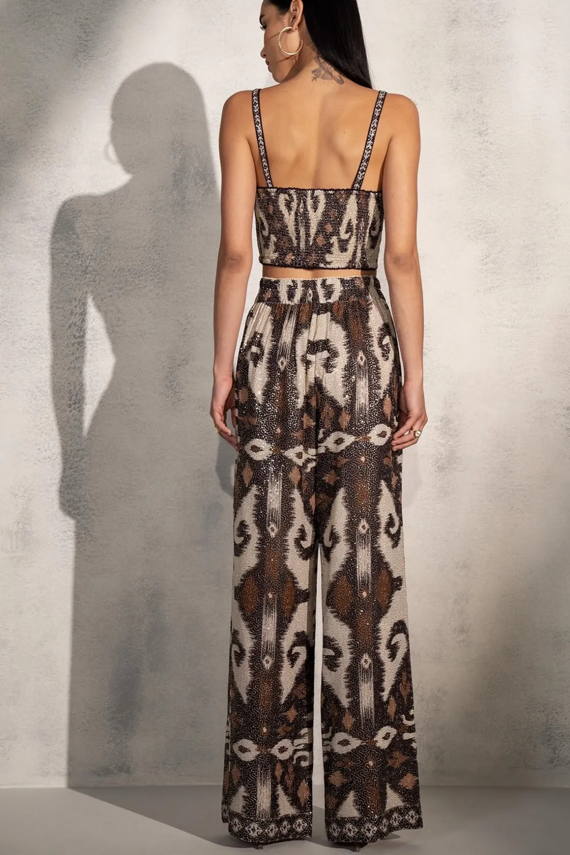 RANNA GILL Pants-Amelia Pant Brown