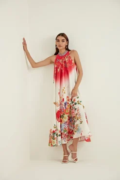 RANNA GILL Dresses-Amella Dress Ivory