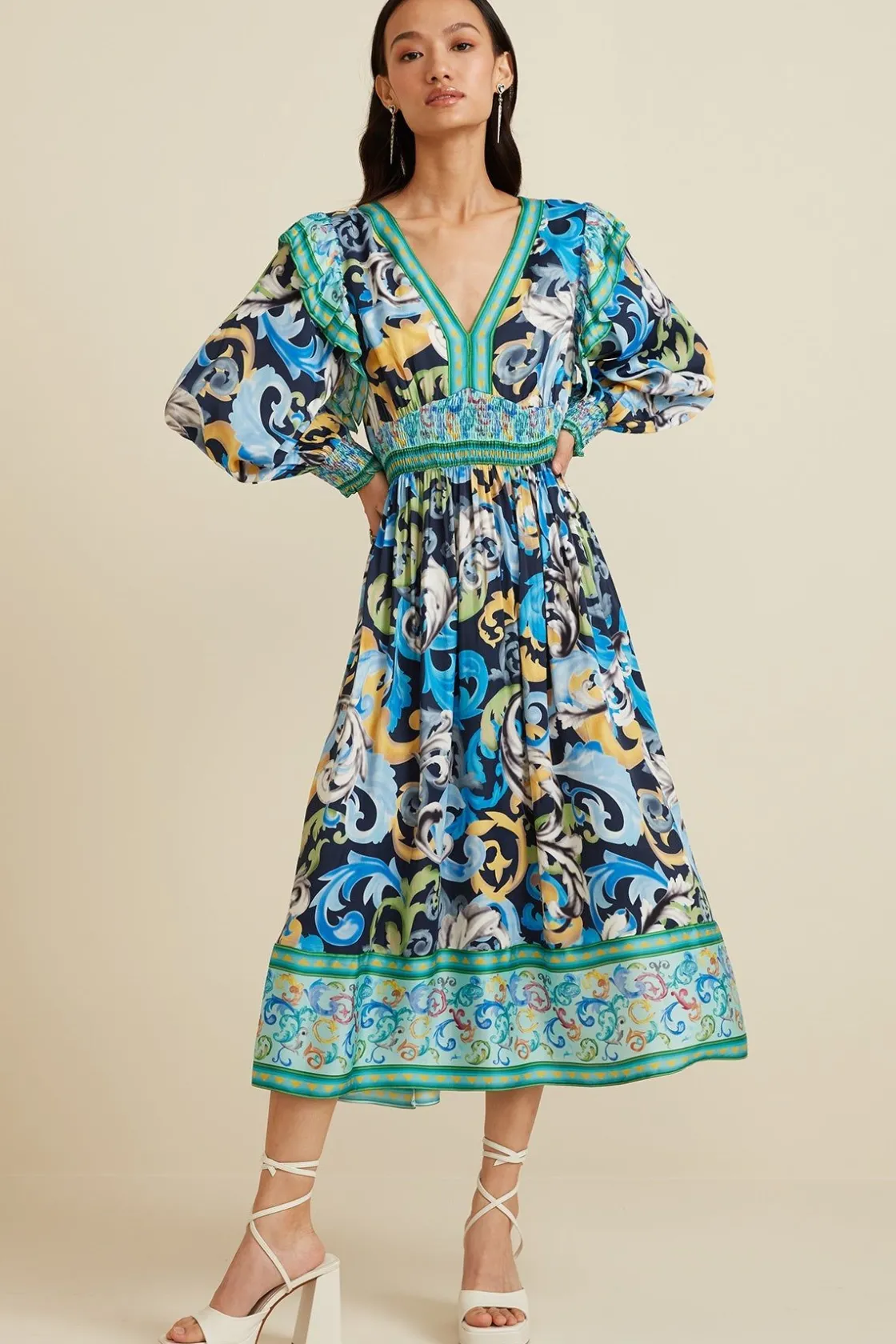 RANNA GILL Dresses-Beatrice Dress Multicolor