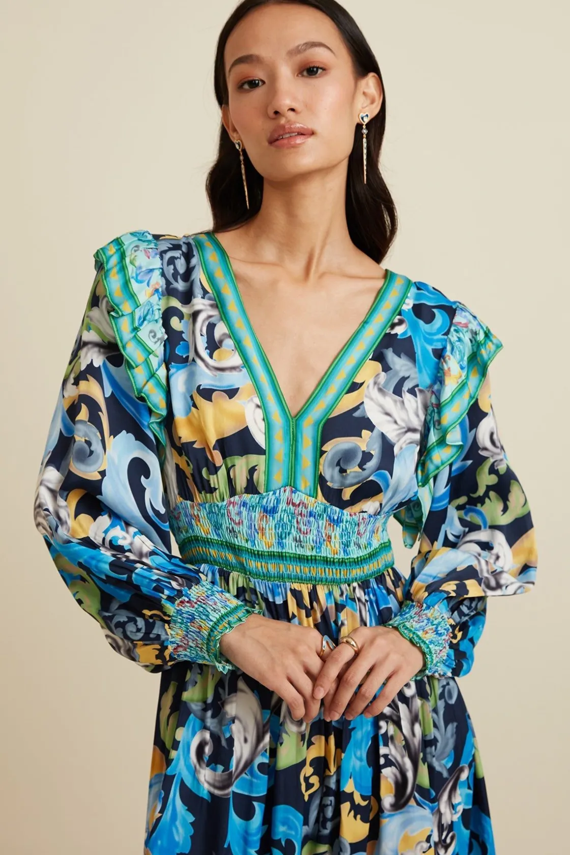 RANNA GILL Dresses-Beatrice Dress Multicolor