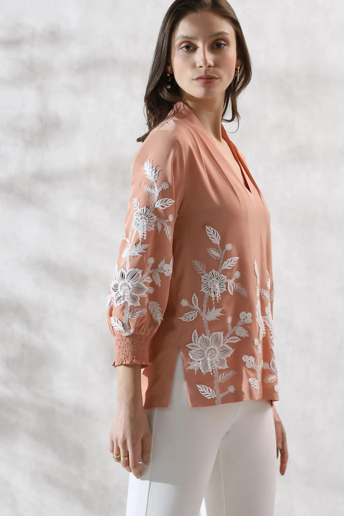 RANNA GILL Tops-Caroline Blouse