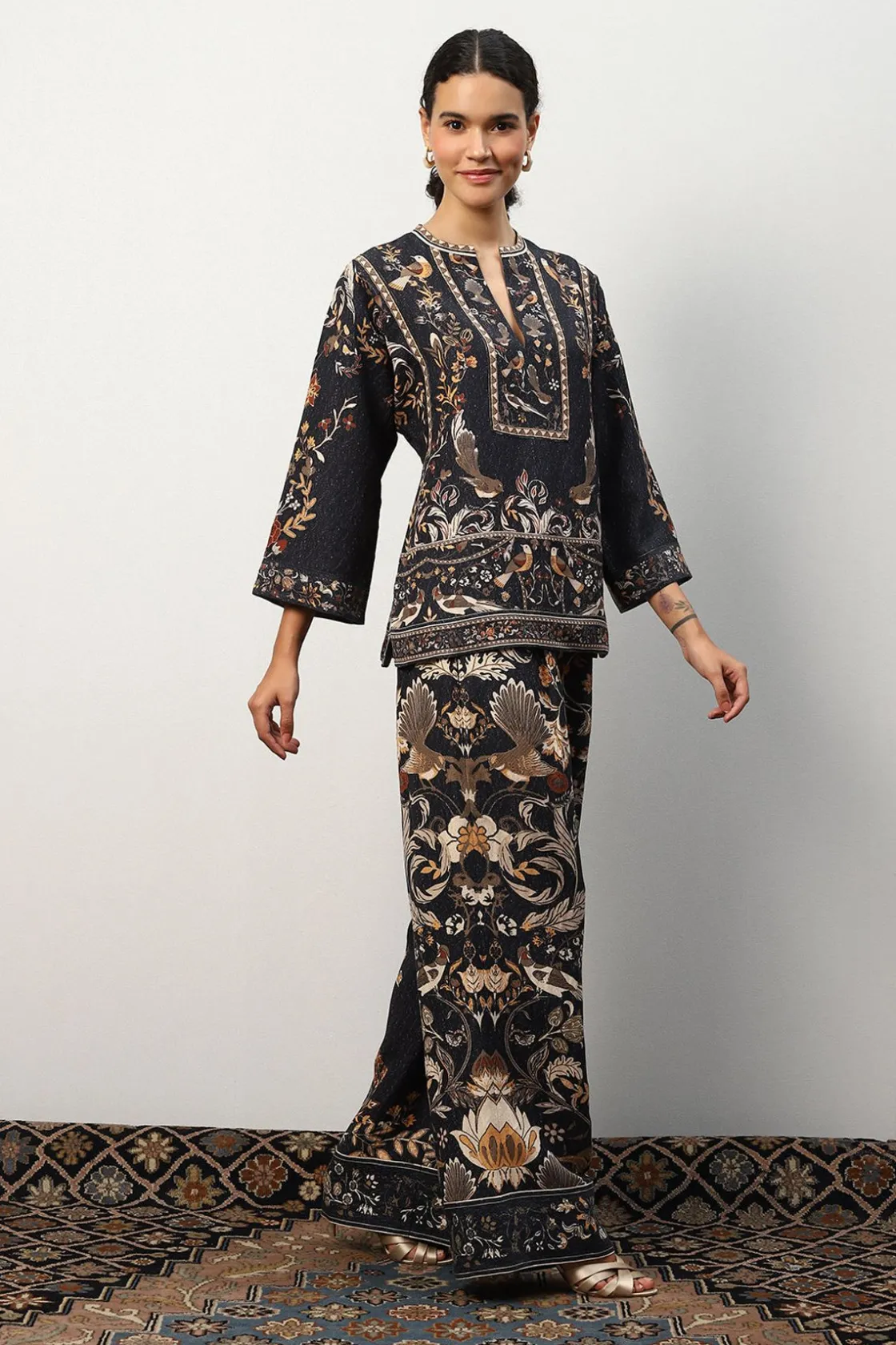 RANNA GILL Tops-Erica Blouse Black