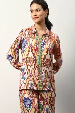 RANNA GILL Matching Sets-Holly Blouse Multi