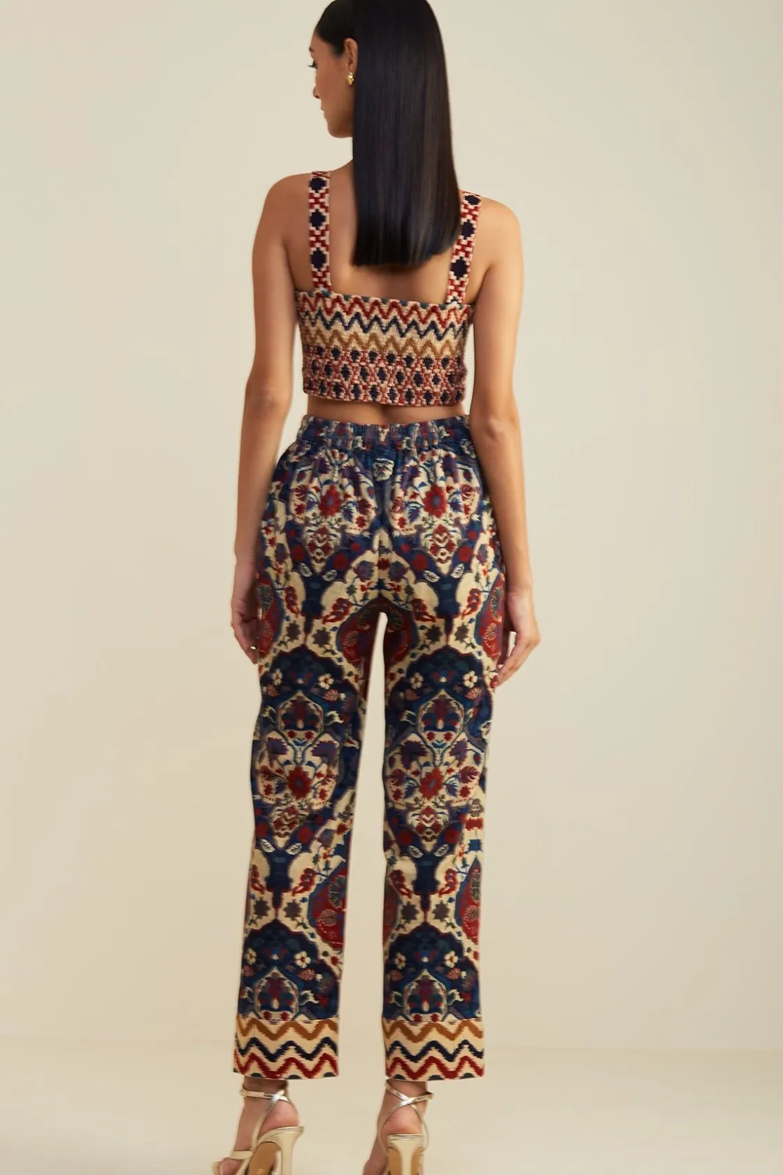 RANNA GILL Tops-Iman Corset Multi