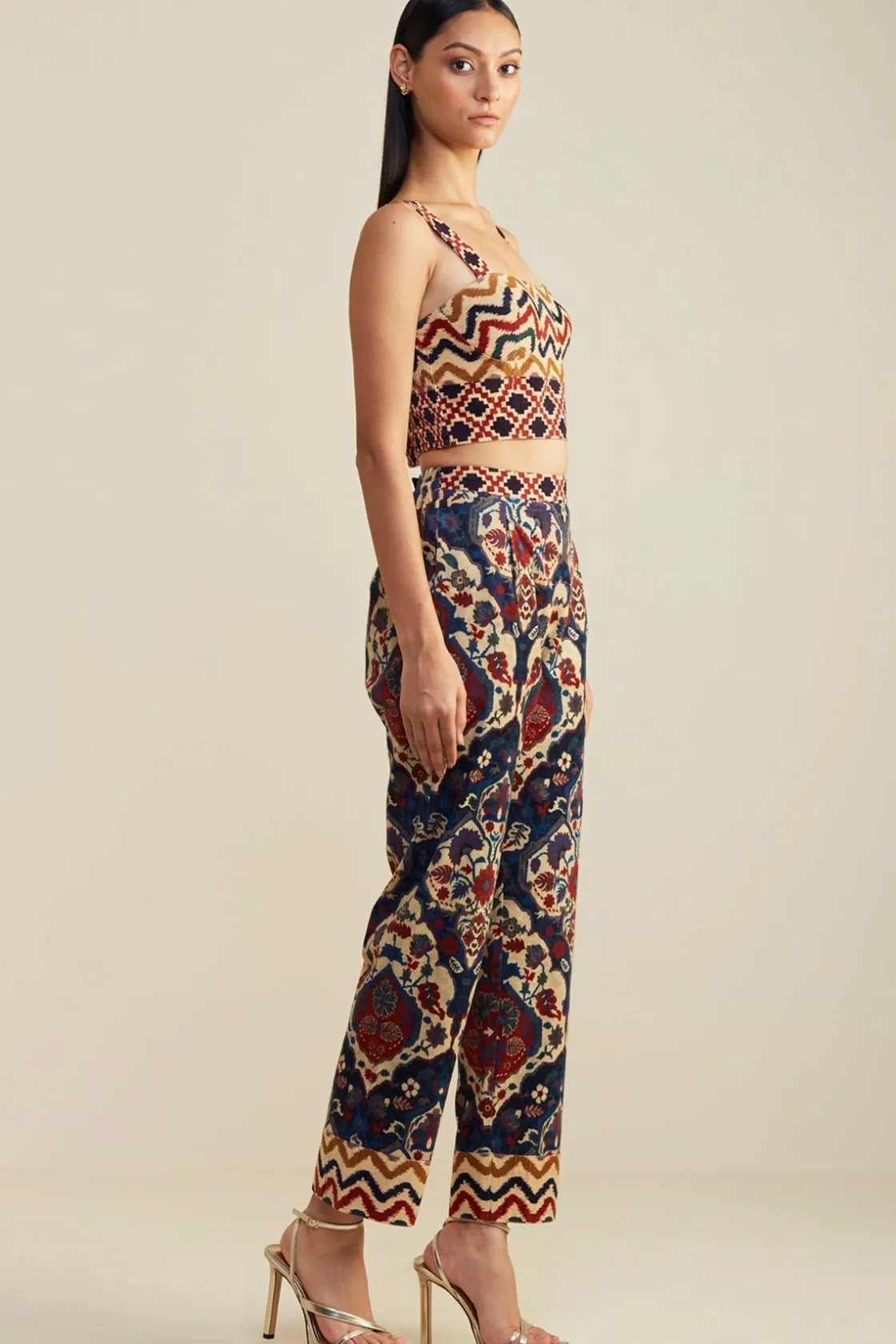 RANNA GILL Tops-Iman Corset Multi