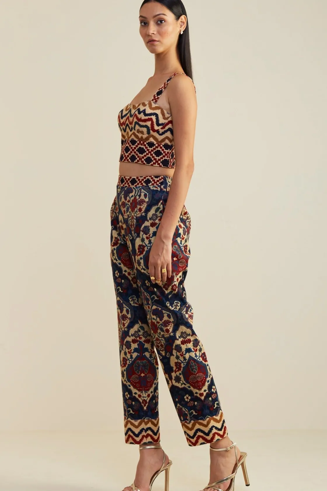RANNA GILL Tops-Iman Corset Multi