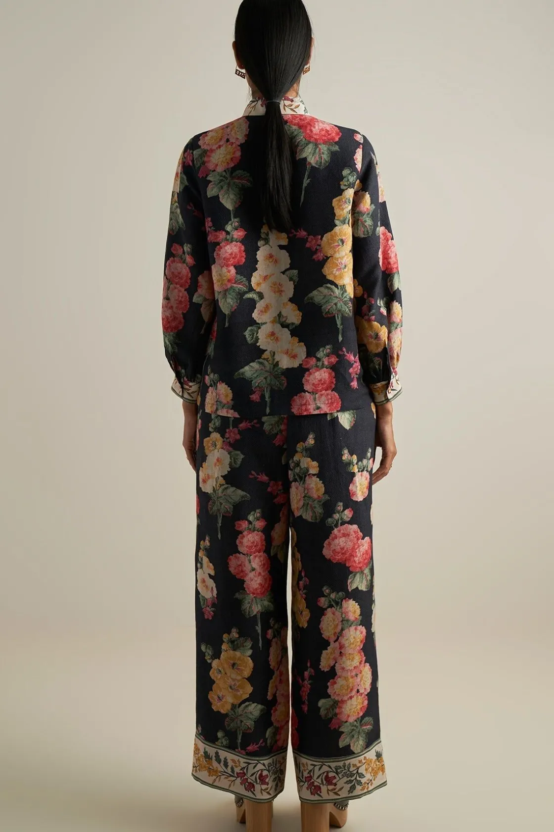 RANNA GILL Matching Sets-Janis Matching Set Black