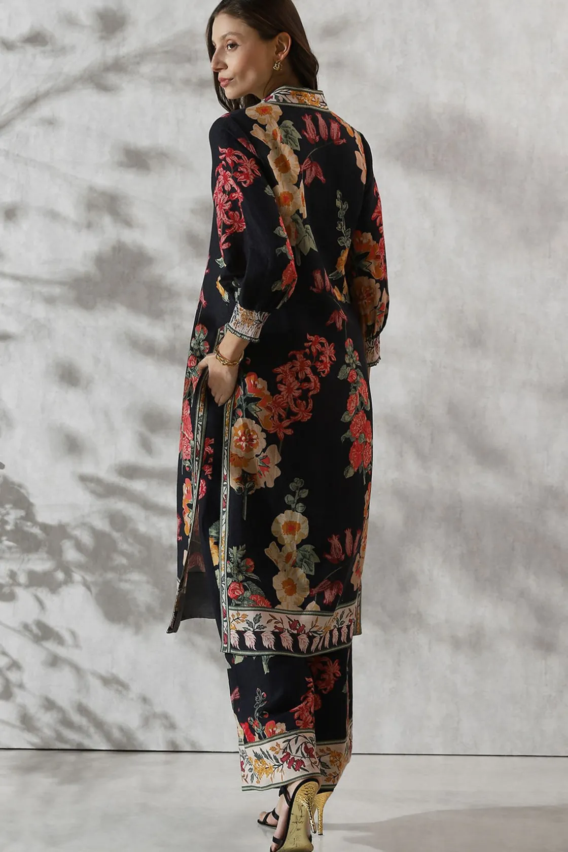 RANNA GILL Tunics-Jennifer Tunic Navy Blue