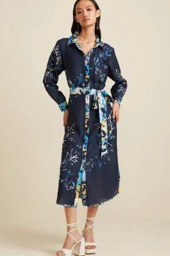 RANNA GILL Dresses-Kinsley Dress Navy