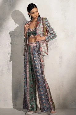 RANNA GILL Matching Sets-Koel Puri In Elsa Jacket Multi