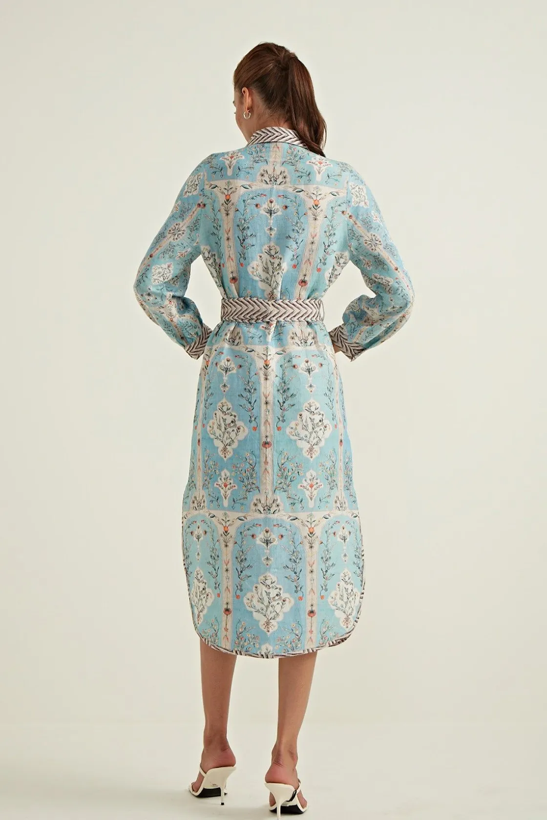 RANNA GILL Dresses-Louisa Tunic Dress Blue