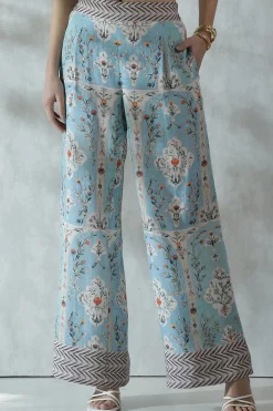 RANNA GILL Pants-Louise Pant Blue