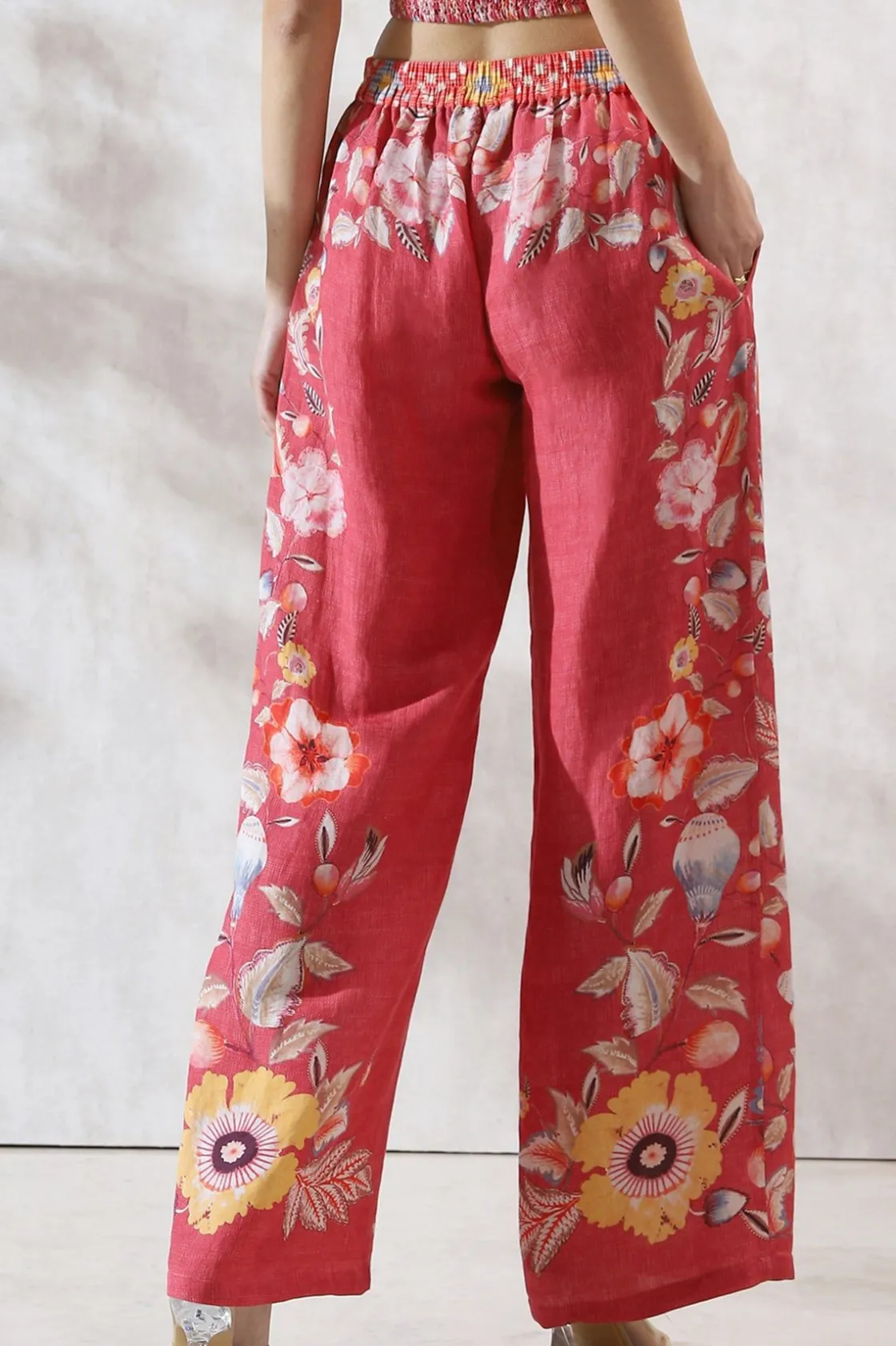RANNA GILL Pants-Marie Pant Coral