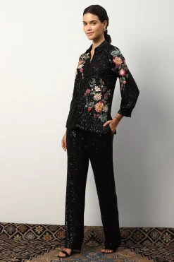 RANNA GILL Matching Sets-Marina Matching Set Black
