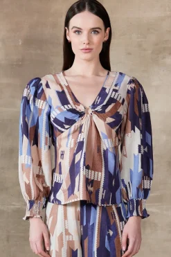 RANNA GILL Tops-Naomi Blouse Multicolor