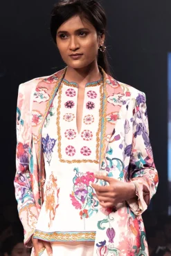 RANNA GILL Matching Sets-Pompeii Boho Matching Set Off White