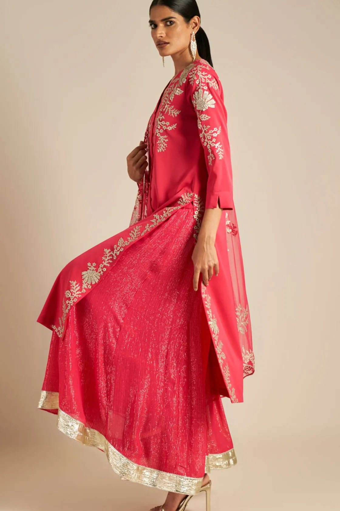 RANNA GILL Indian Tunic Sets-Rysa Tunic Set