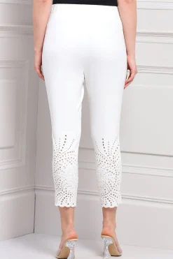 RANNA GILL Classic Pants-Stella Pant White