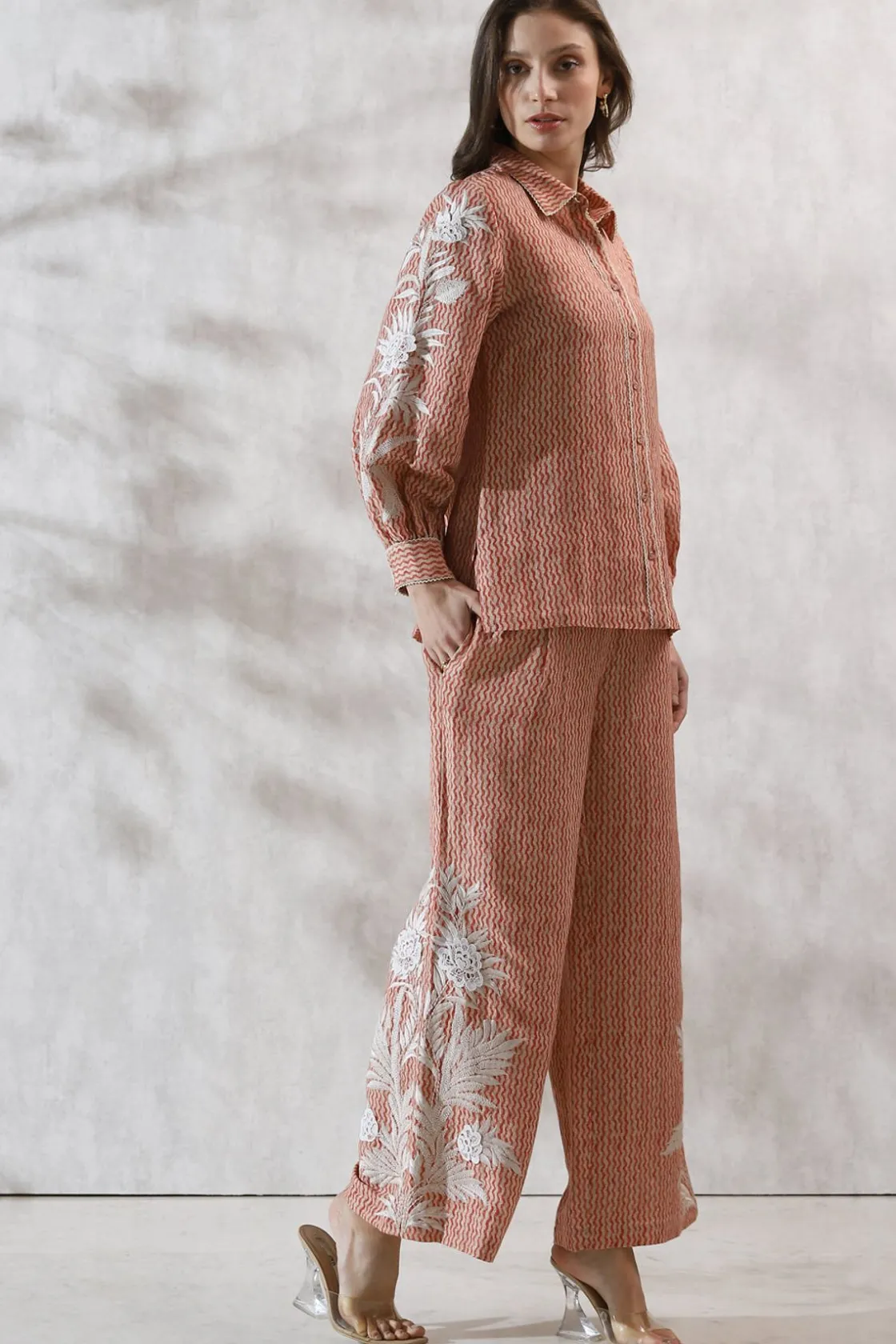 RANNA GILL Tops-Taylor Blouse Red