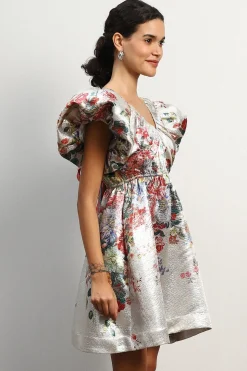 RANNA GILL Dresses-Valentine Bow-Tie Mini Dress Multi